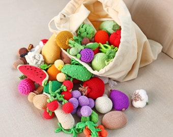 Creative Crochet Vegetables: Wholesome Play Food for Kids | Sustainable Kitchen Decor | MiniMoms