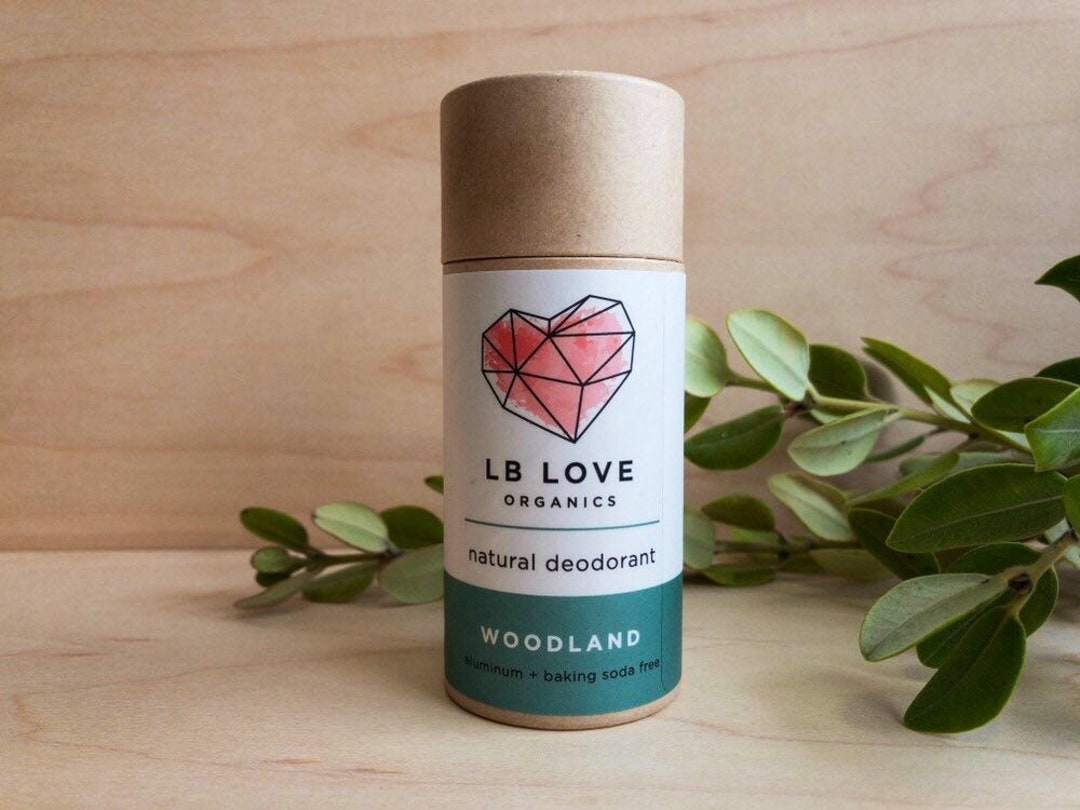 Zero Waste Woodland Organic Deodorant, Sensitive Skin Deodorant, Forest