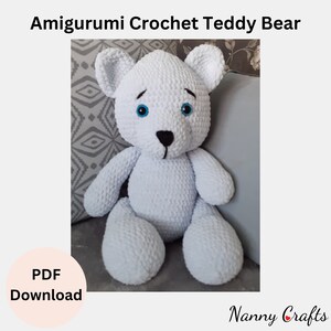 Amigurumi Classic Crochet Teddy Bear Pattern