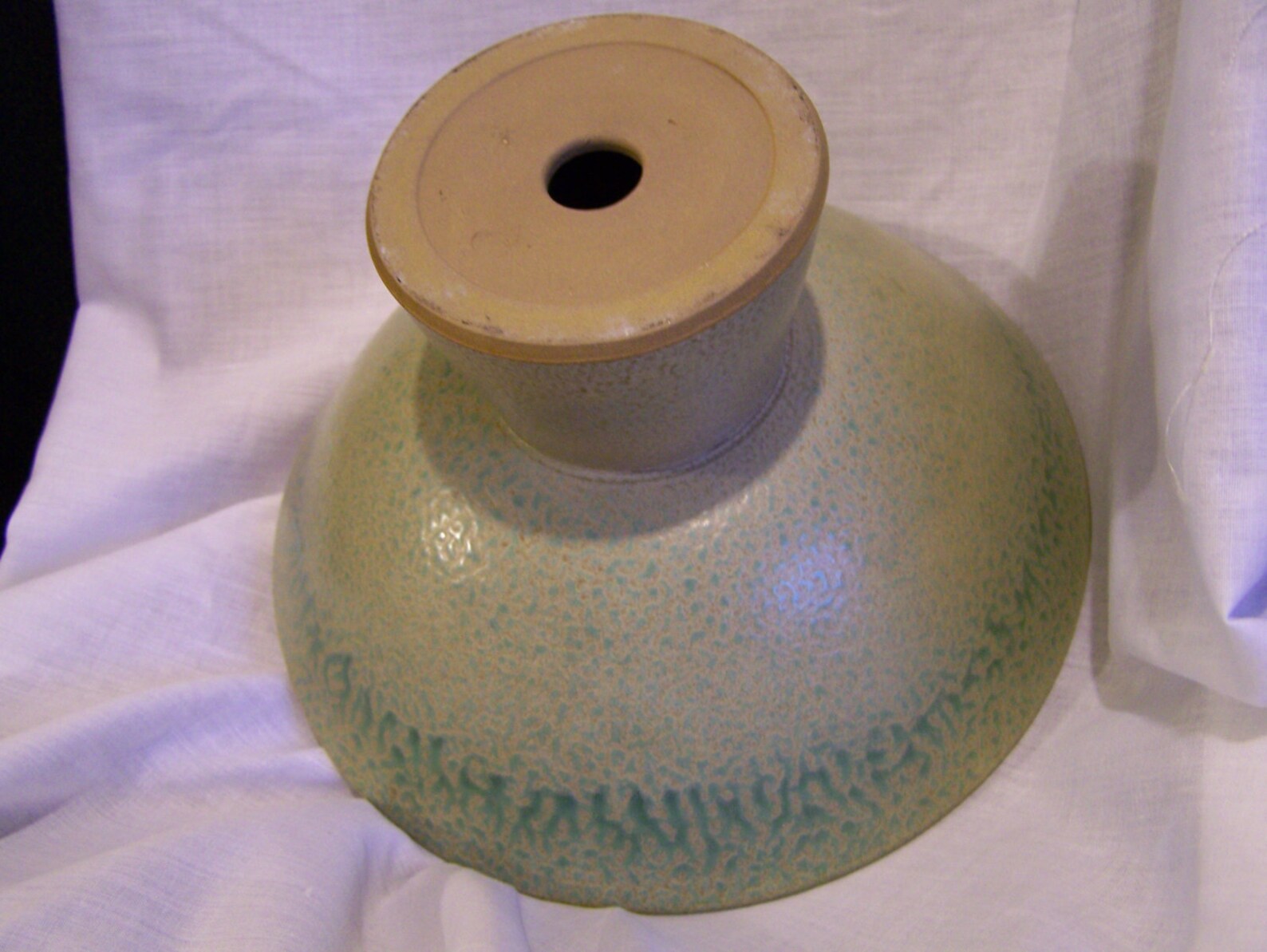 Japanese Pottery Bowl Olive Green Fruit Bowl Compote Etsy