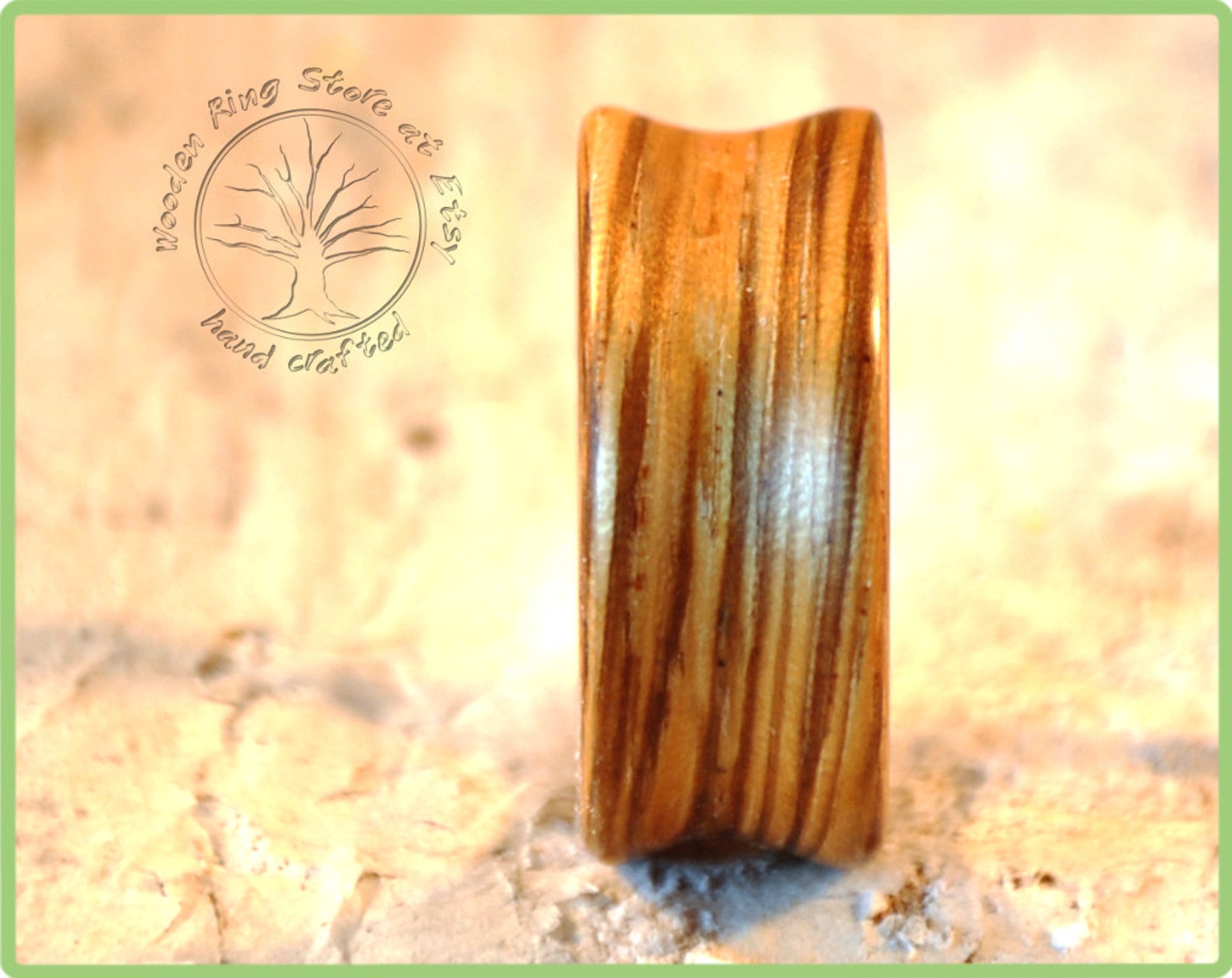 Zebrawood Ring for Men. Wood Ring for Men Wood Ring Men. Etsy