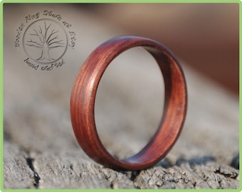 Jarrah wooden ring. Simple engagement ring, wedding ring, ring for any other special occasion. Ring gift, natural ring. Womens and mens ring