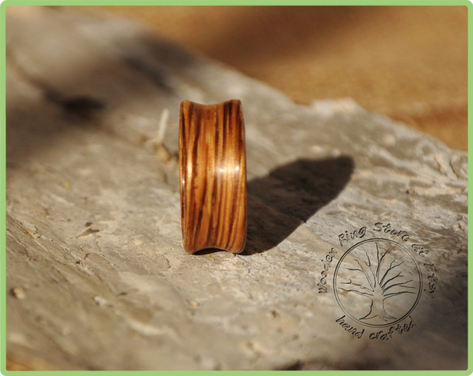 Zebrawood Ring for Men. Wood Ring for Men Wood Ring Men. Etsy