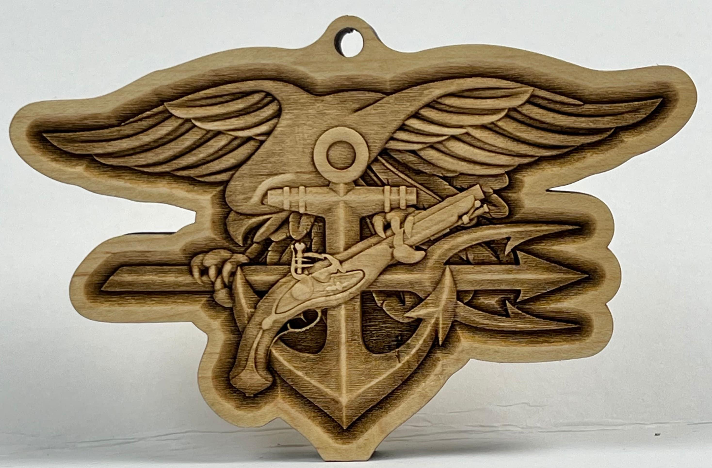ピンバッジ Skull Bones US Navy SEALS Special Warfare SEAL Team Trident Insignia 