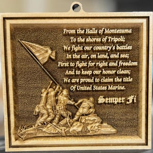 Marine Corps Statue - Etsy