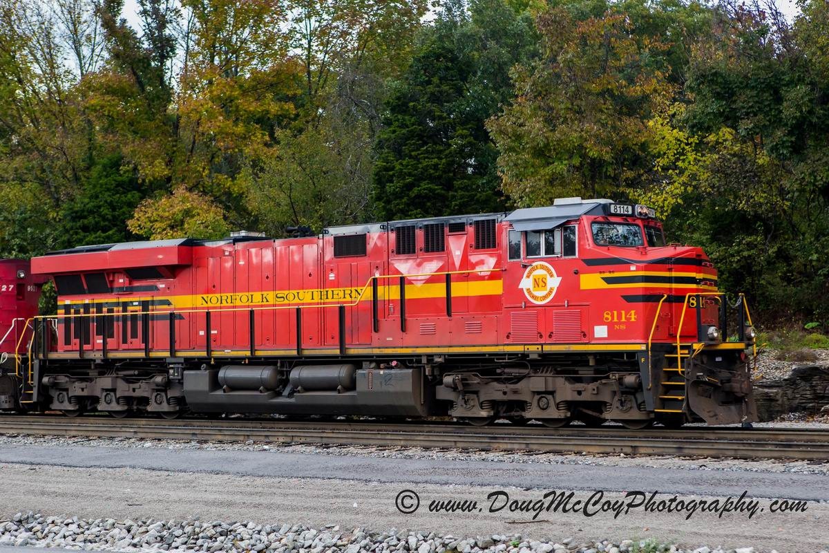Norfolk Southern Heritage Unit 8114 Norfolk Southern Etsy