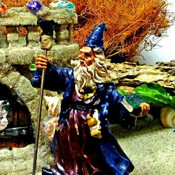 Wizard Figurines Etsy