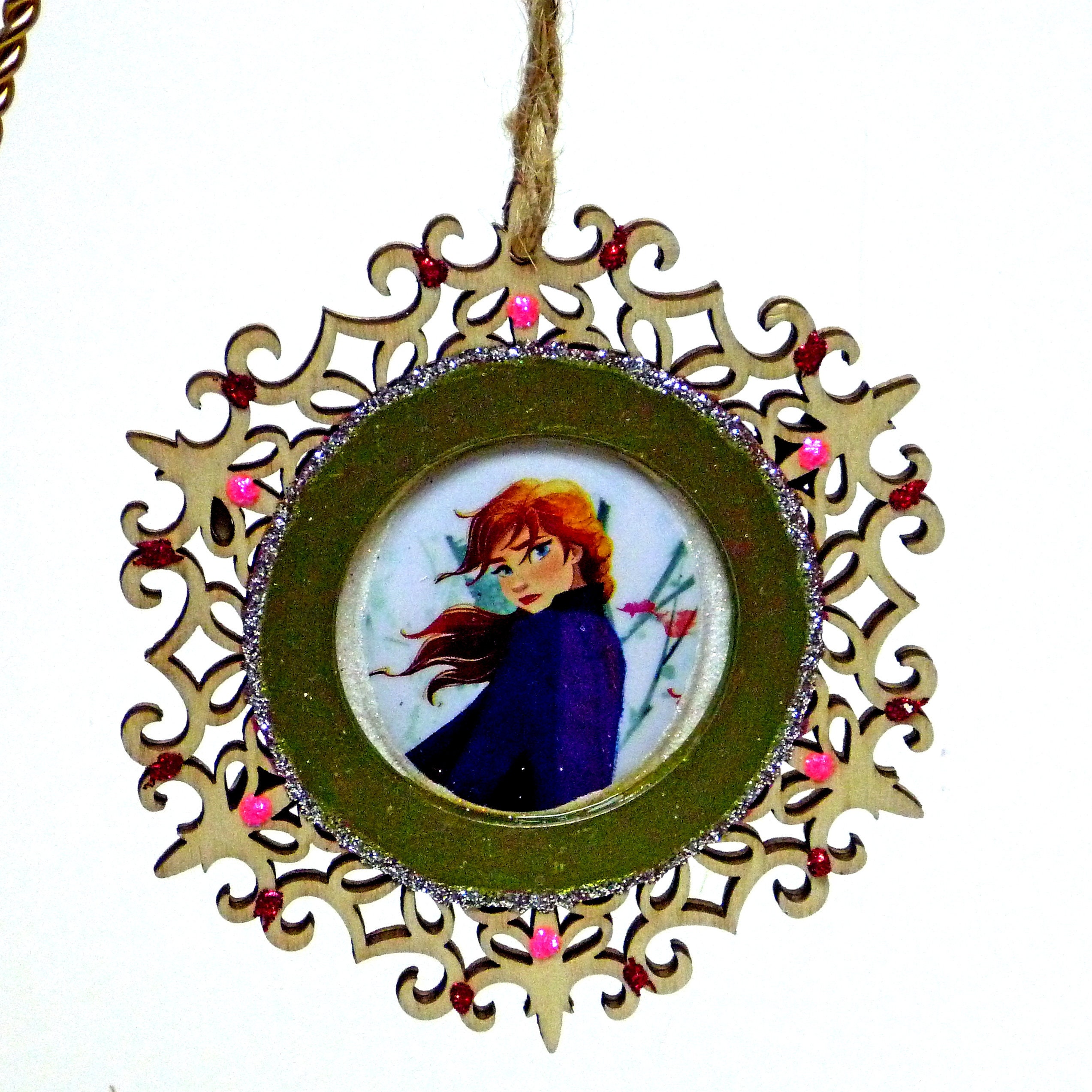 Frozen Anna Ornament Christmas Ornament Anna Ornament Etsy.de