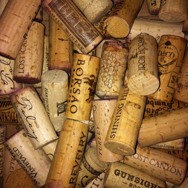 Used Wine Corks Etsy