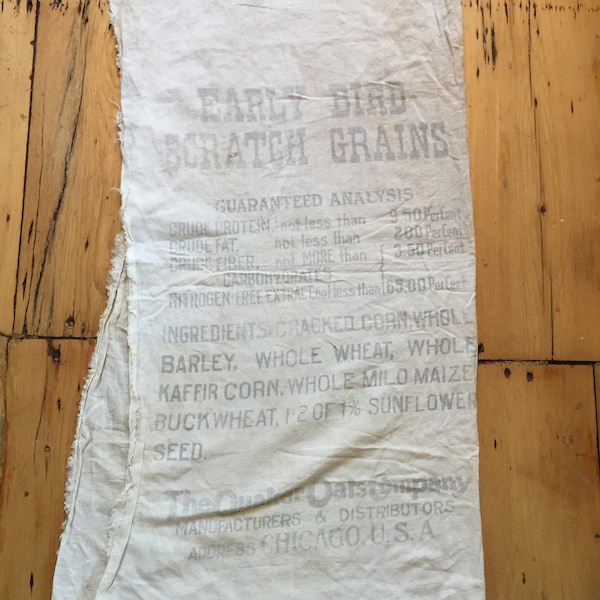 Vintage Grain Sack - Etsy