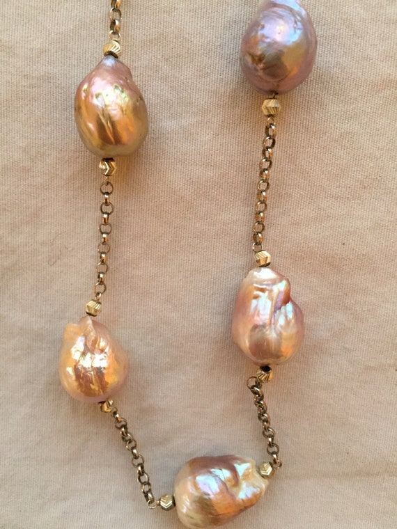 FRESHWATER PEARL NECKLACE - image 2