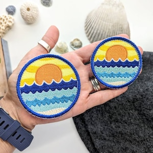 Sunset Watching - Ocean Patch - Endless Summer, Beach Life, Salt Life, Florida, Surf Patch, Beach Patch,  Sunset Patch, Sunrise Patch