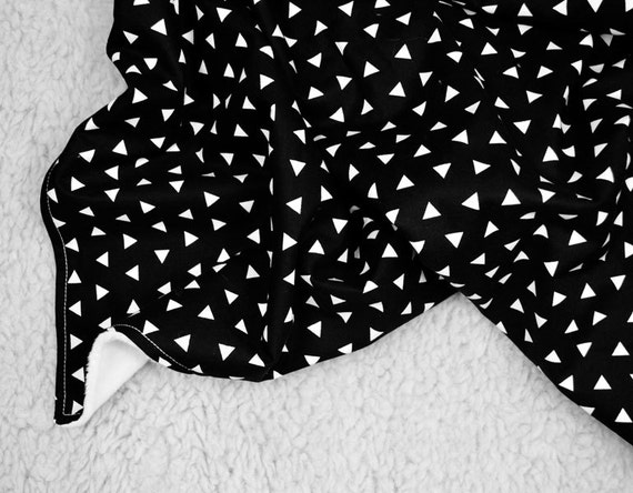 black crib blanket