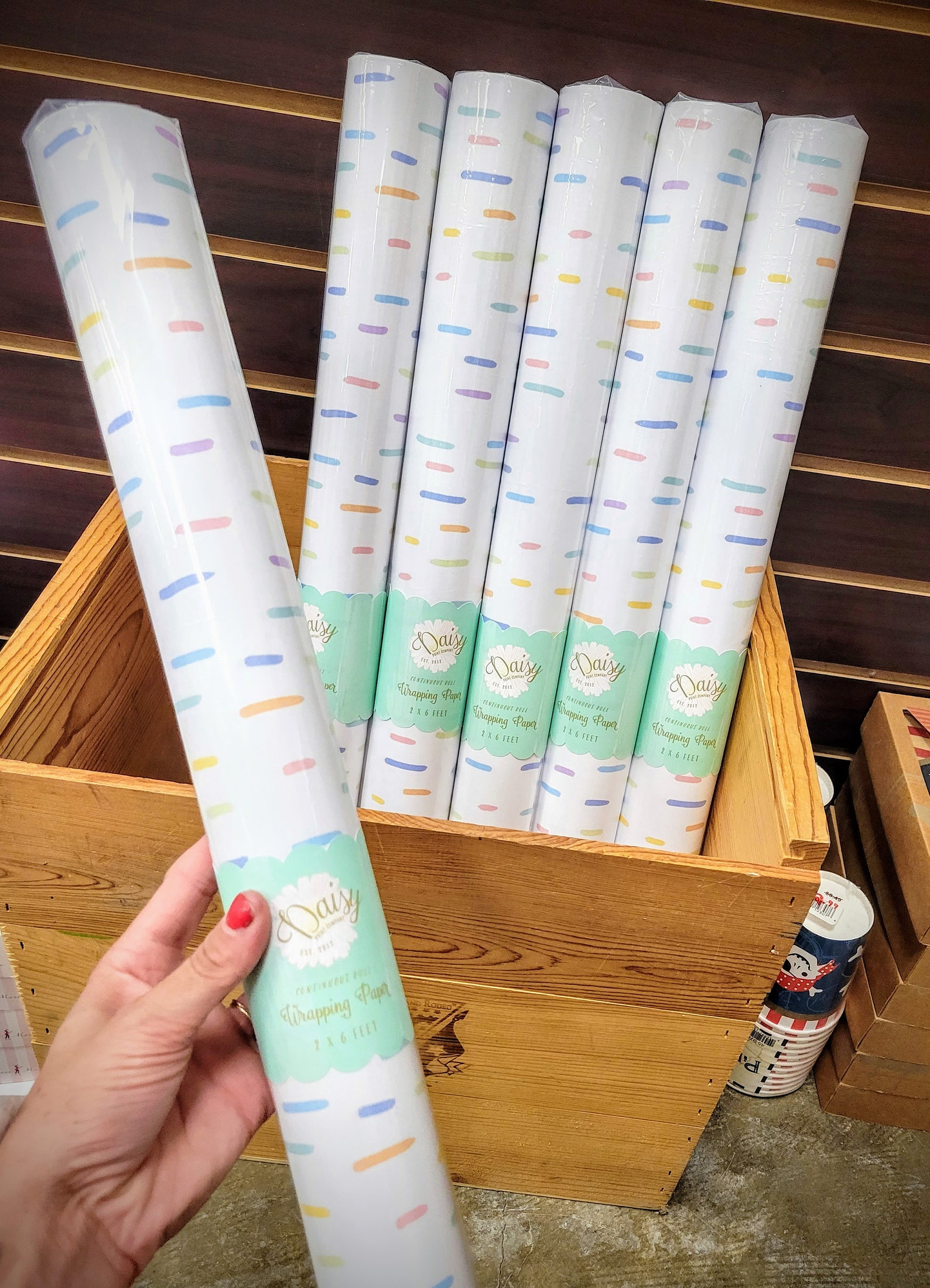 Sprinkles Wrapping Paper Roll Etsy