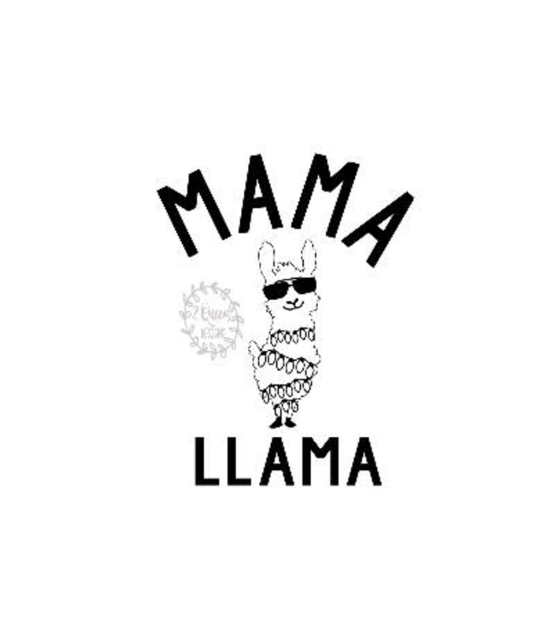 Download Christmas Mom Mama Llama Mommy svg automatic download | Etsy