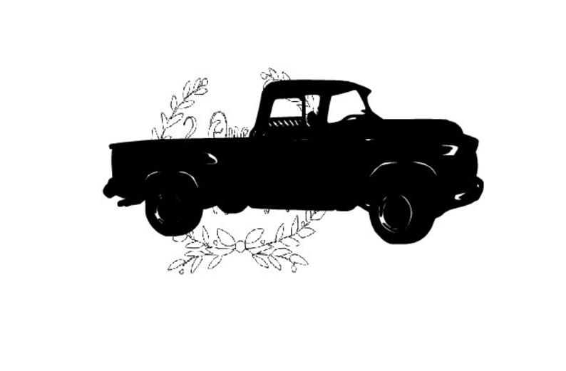 Download Old vintage truck svg Valentines Christmas Sports Mom ...