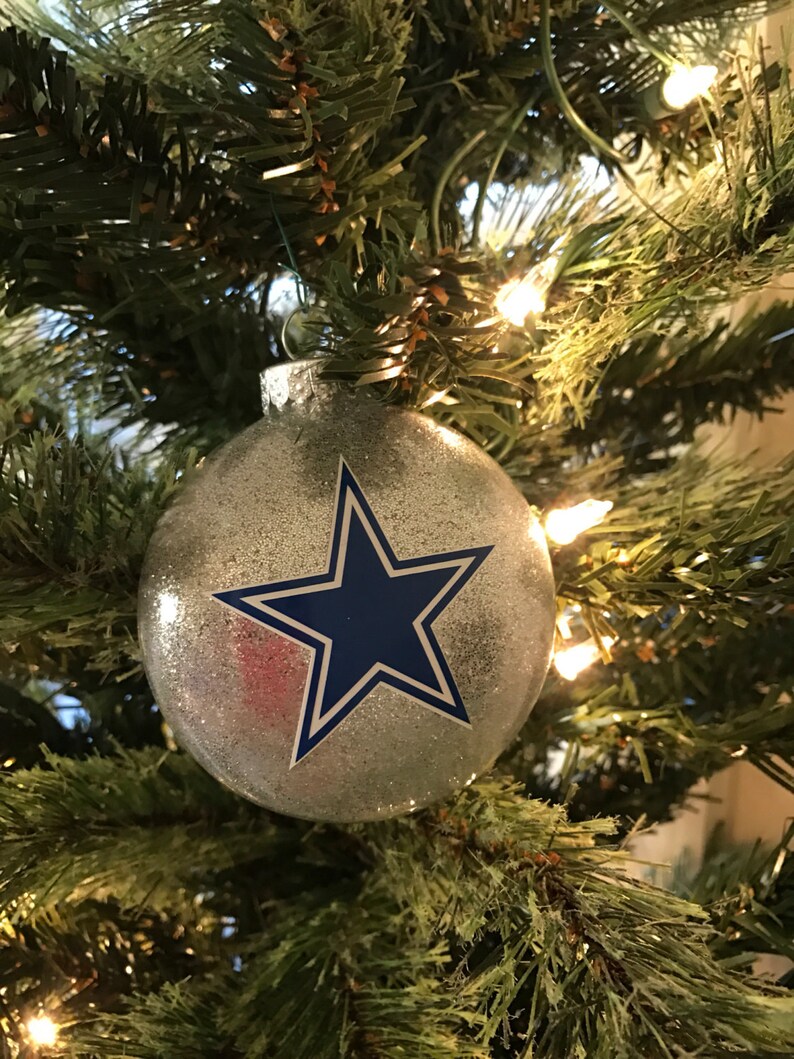 Dallas Cowboys Christmas Ornament Etsy