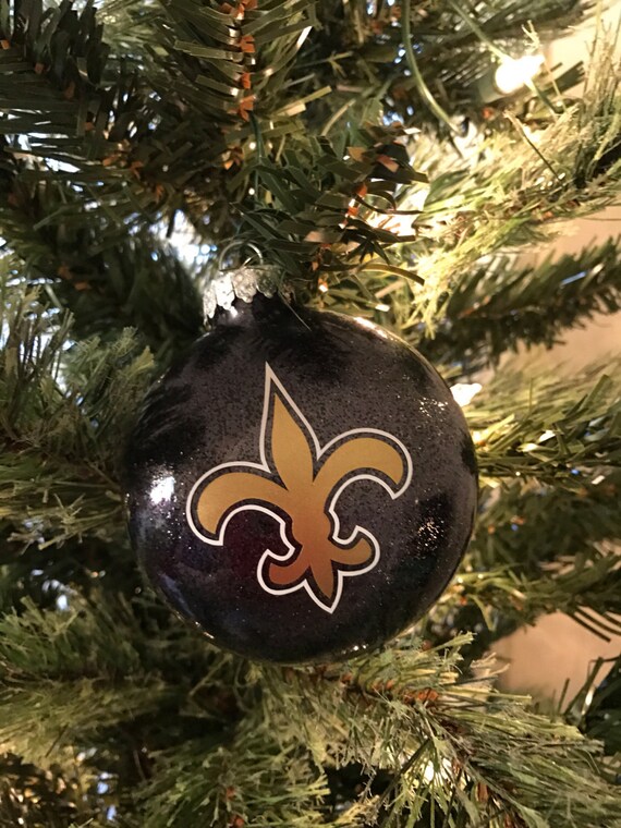 New Orleans Saints Christmas Ornament Etsy image 0 - New Orleans Saints Christmas Ornament Etsy