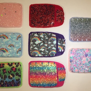 Printed Glitter Orthoptic Eye Patch for Kids and Adults: For Amblyopia Lazy Eye Treatment.