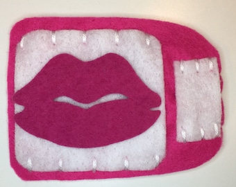 Lips Orthoptic Eye Patch for Kids and Adults: For Amblyopia Lazy Eye Treatment.