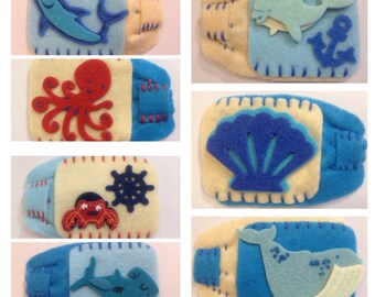 Sea Creature Orthoptic Eye Patch for Kids and Adults: For Amblyopia Lazy Eye Treatment.