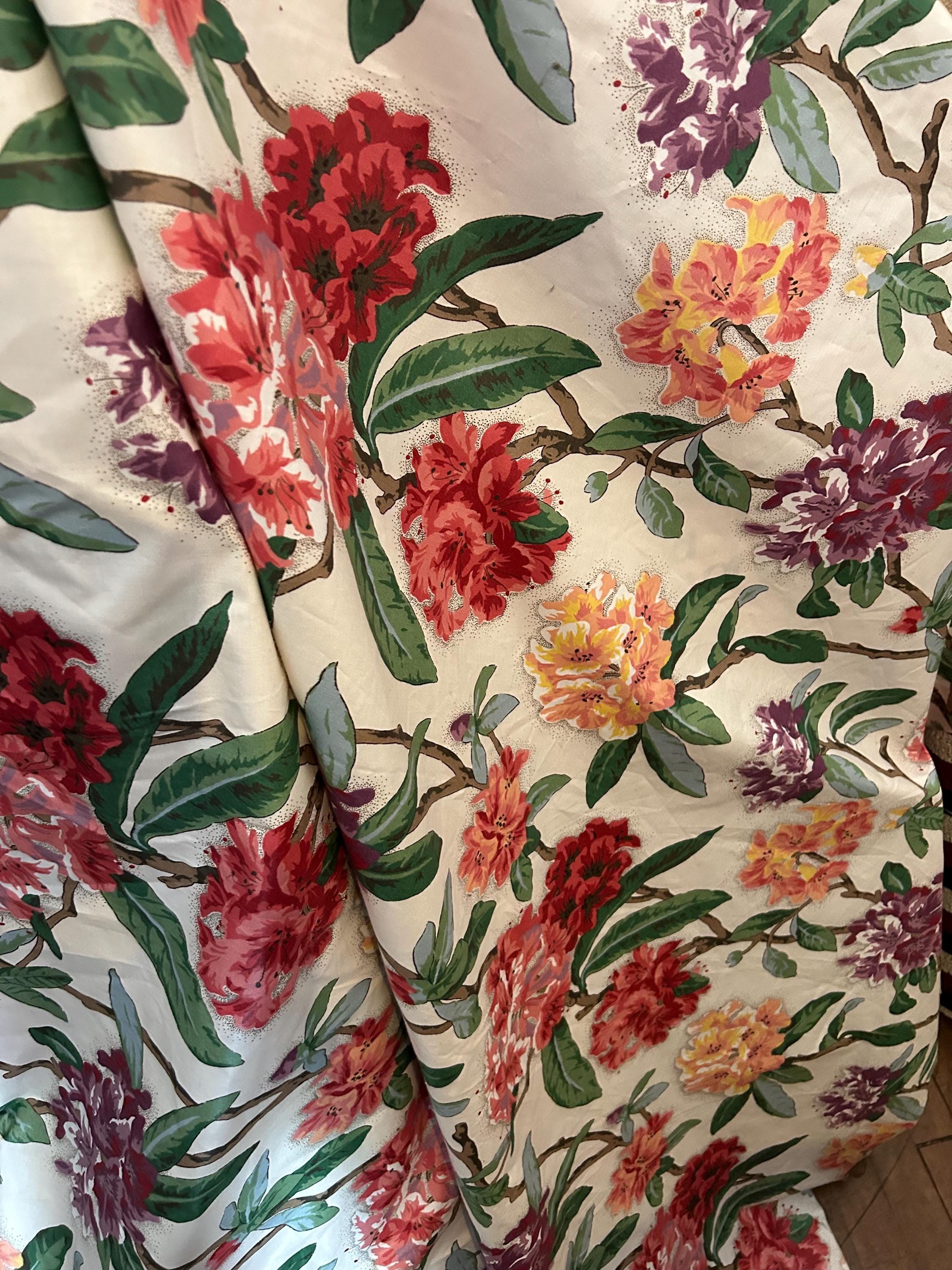 Vintage Chintz by Yard - Etsy