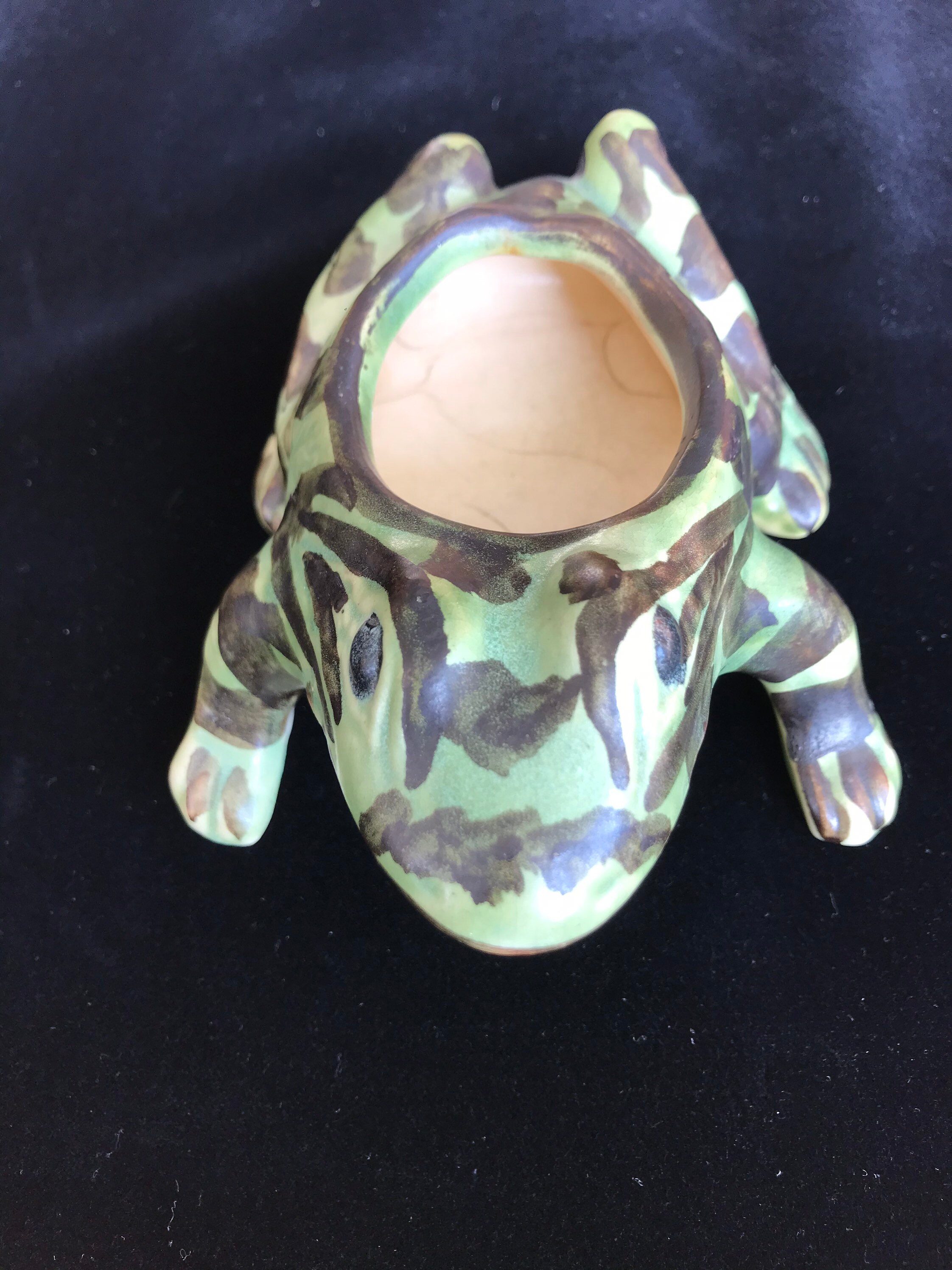Brush Mccoy Frog Planter Art Pottery. Etsy UK