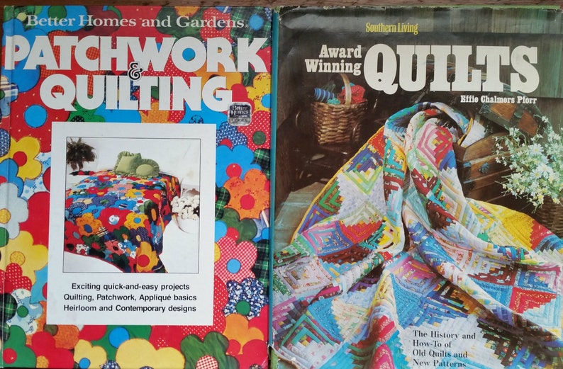 4 Vintage Quilting Books Patchwork Applique Heirloom Lap Etsy