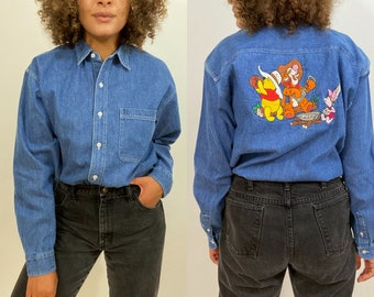 disney jean shirt