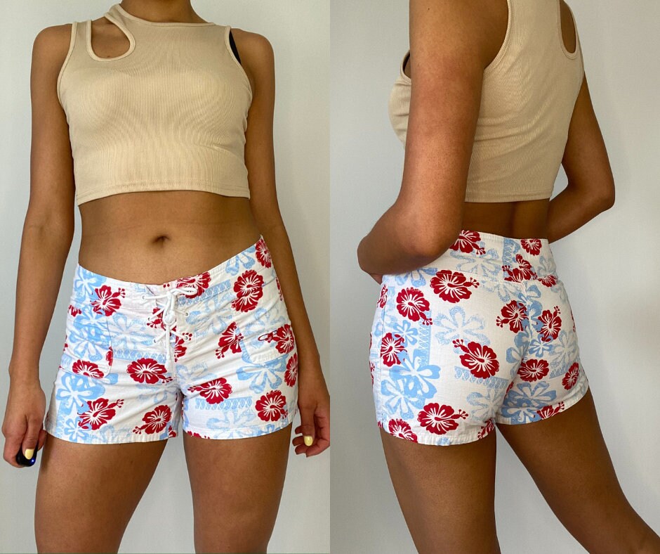 Red Board Shorts Etsy