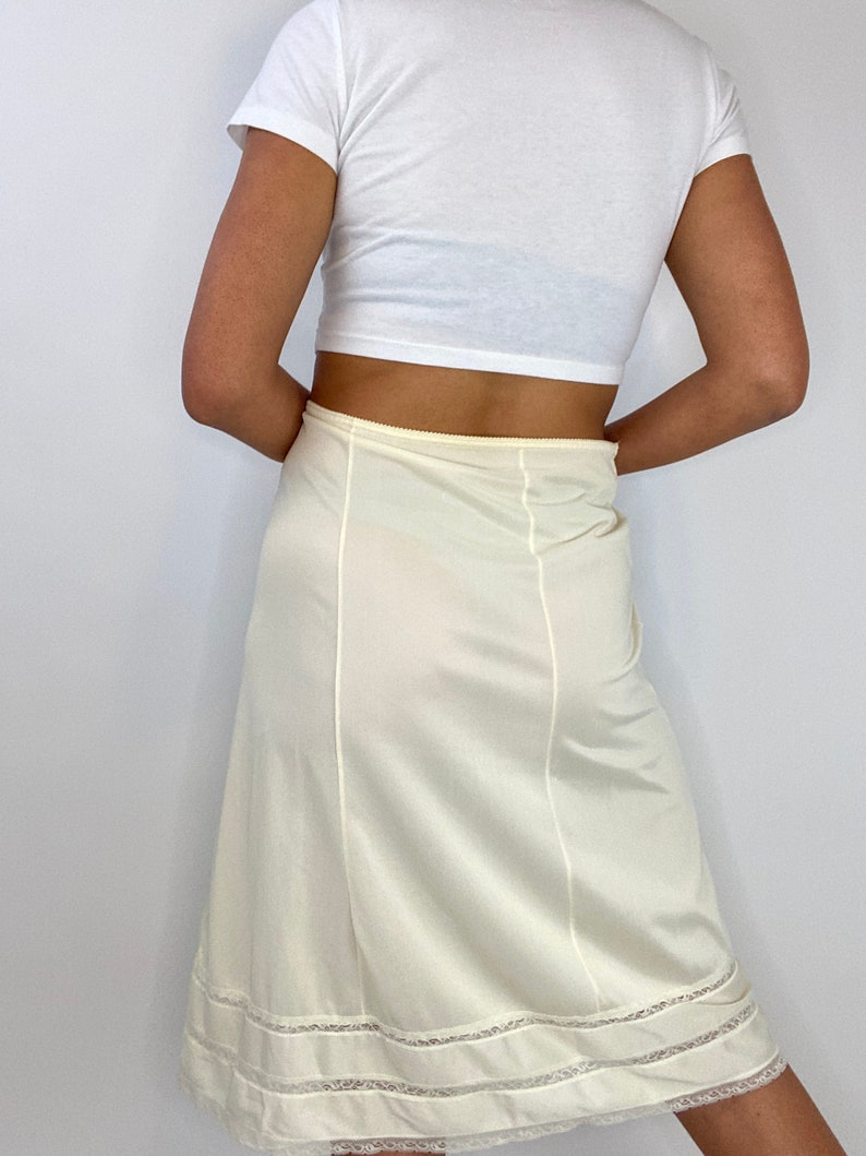 SLIP SKIRT - BEIGE