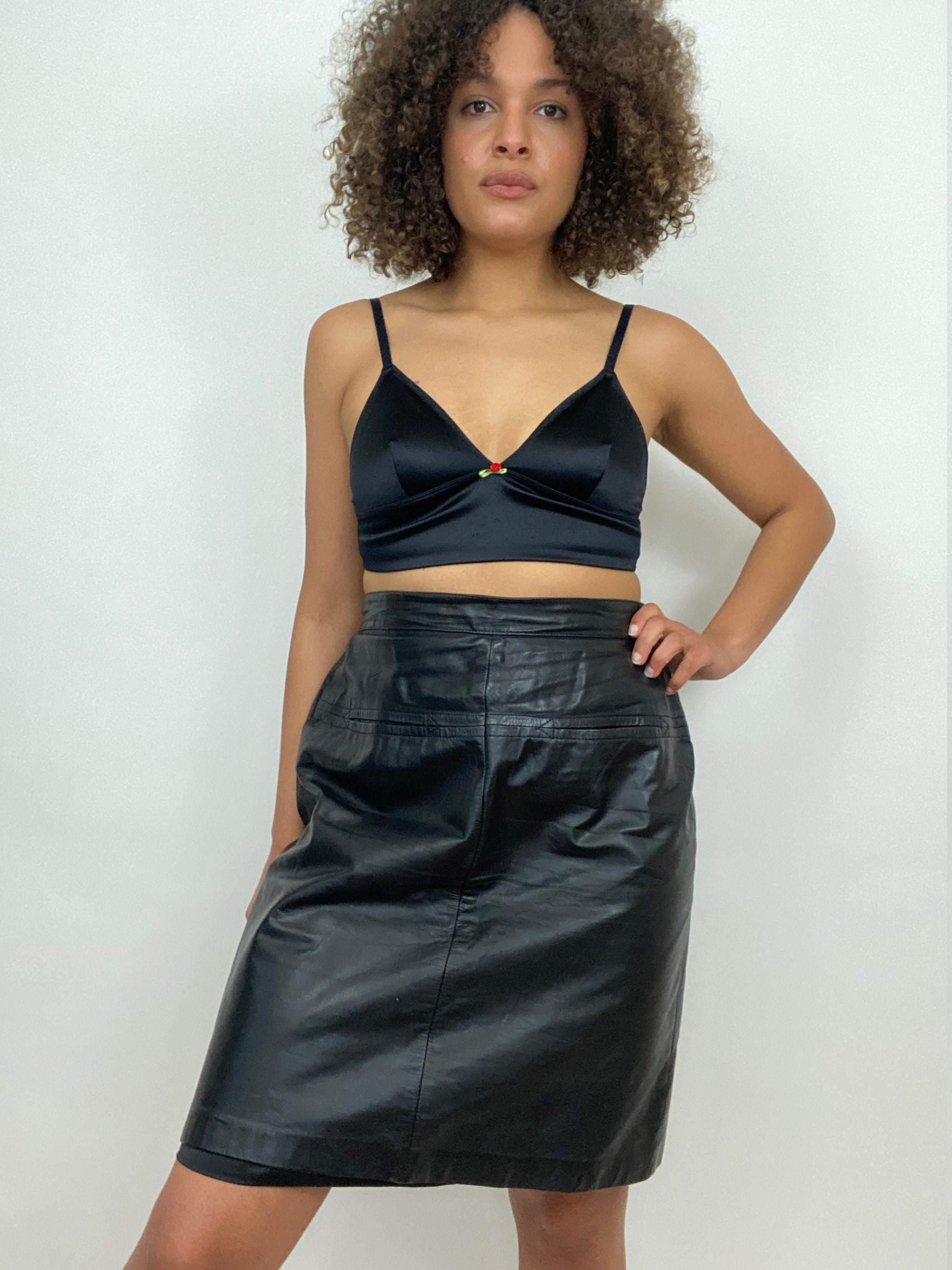 1990s mini skirt