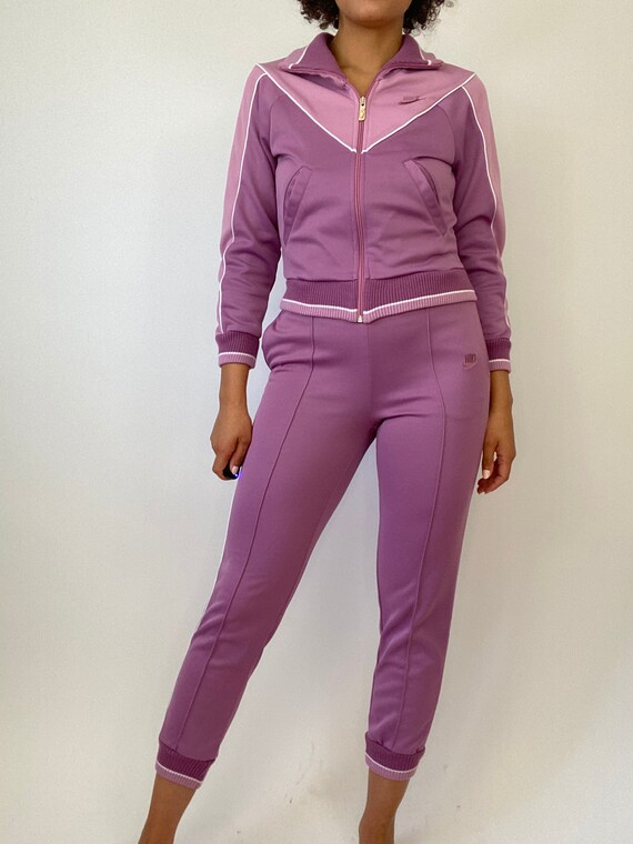 nike sweatsuit purple