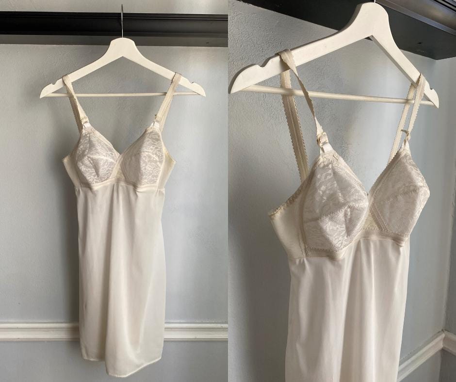Slip with built in bra deals