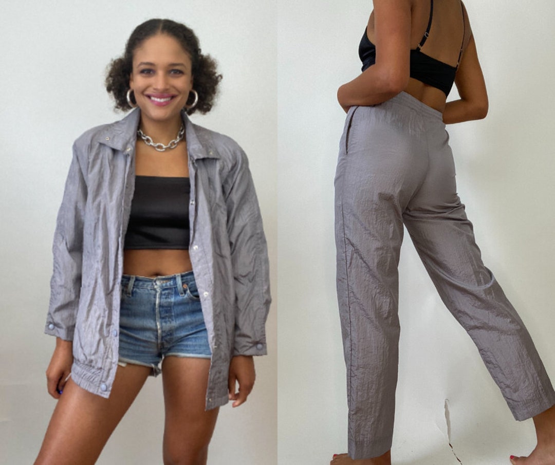 Chándal de años 80. Chaqueta y grises / Etsy España