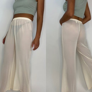 Sheer pants deals with shorts