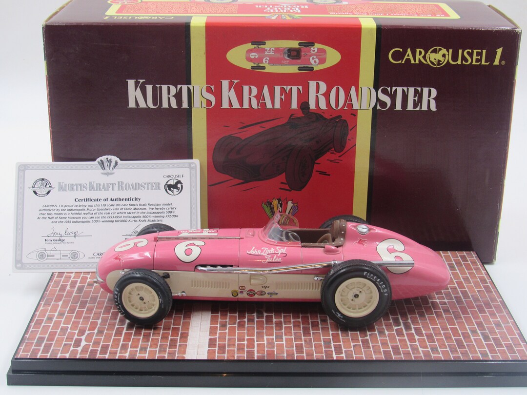 洋楽 Crooked Indiana Cartell Carousel 1 Bob Sweikert / John Zink Special Kurtis Kraft Roadster