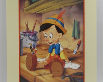 Walt Disney Pinocchio Exclusive Commemorative Lithograph 1993 - Etsy