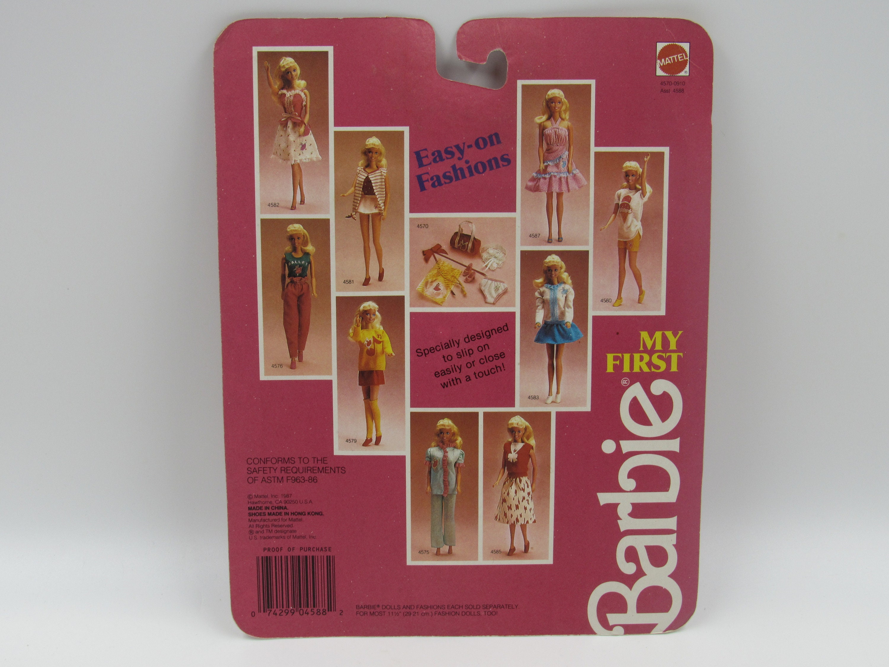 Barbie Ma Première Barbie Soins des animaux Access. âge préscol.