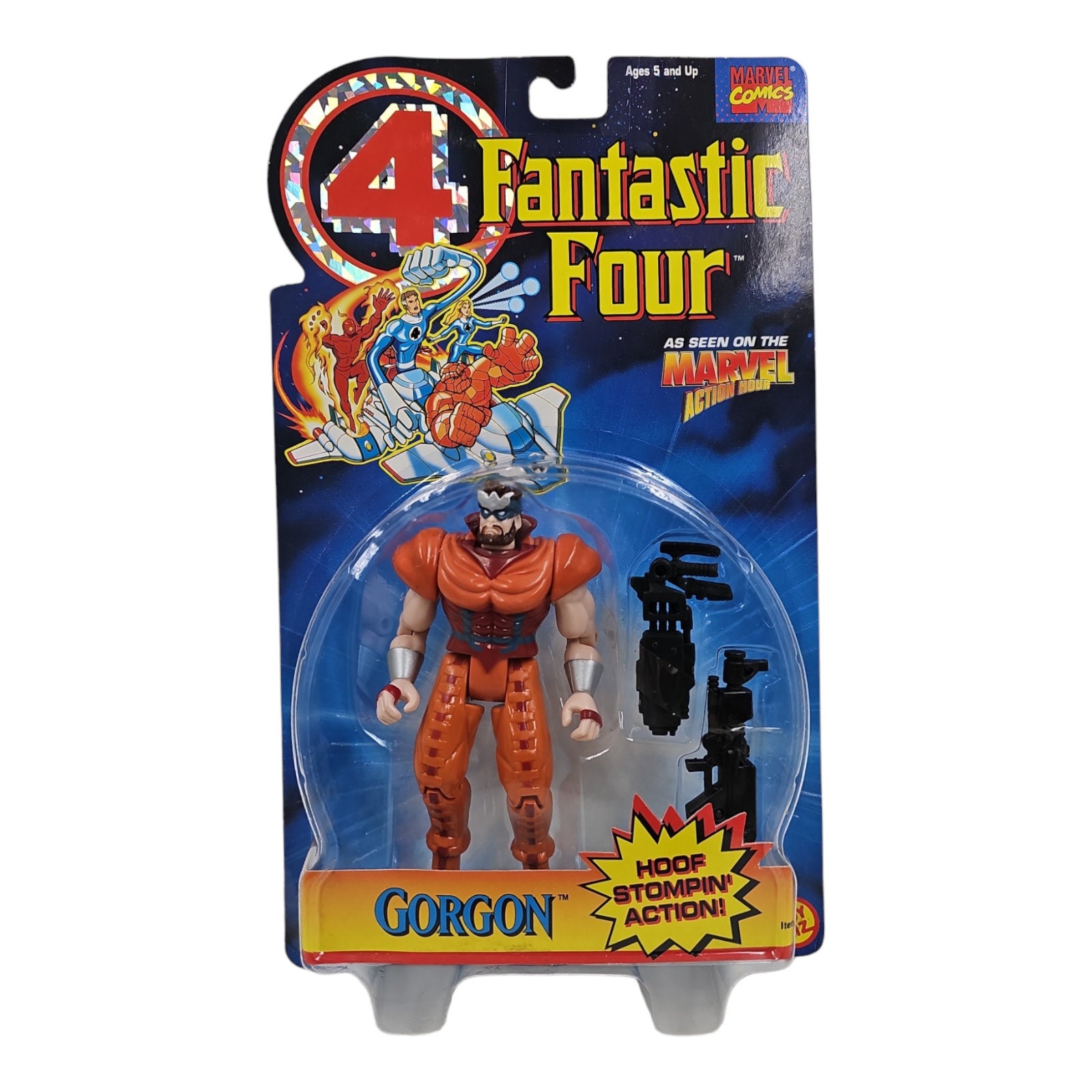 Marvel Fantastic Four Gorgon Action Figure Toy Biz 1995 - A - Etsy