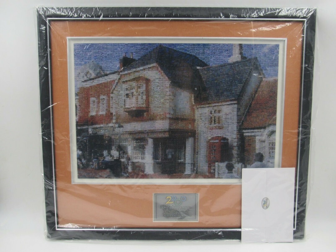 Disney Photomosaics by Robert Silvers Epcot UK Pavilion 101 Dalmatians ...