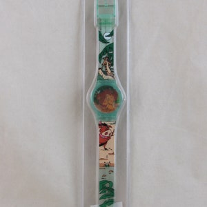 Vintage Disney The Lion King Lenticular Simba Digital Watch Sealed in Package
