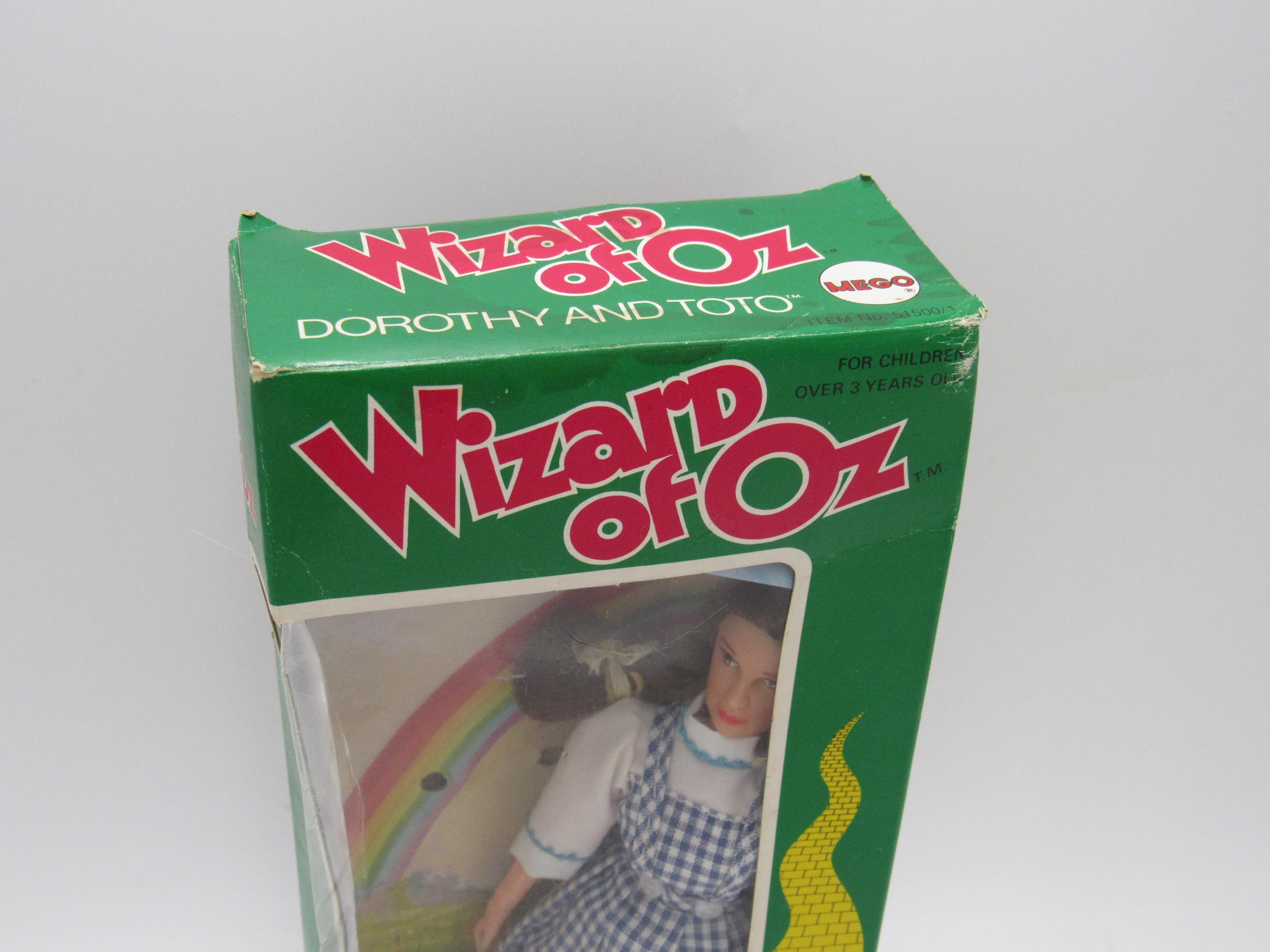 Mego オズの魔法使い ドロシーとトト 8インチ人形 箱付き ヴィンテージ