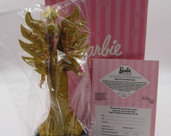 Barbie Enesco "Barbie Diosa del Sol" Figura musical en caja