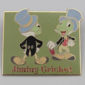 Disney Auctions Jiminy Cricket Pinocchio Model Sheet Limited Edition Pin