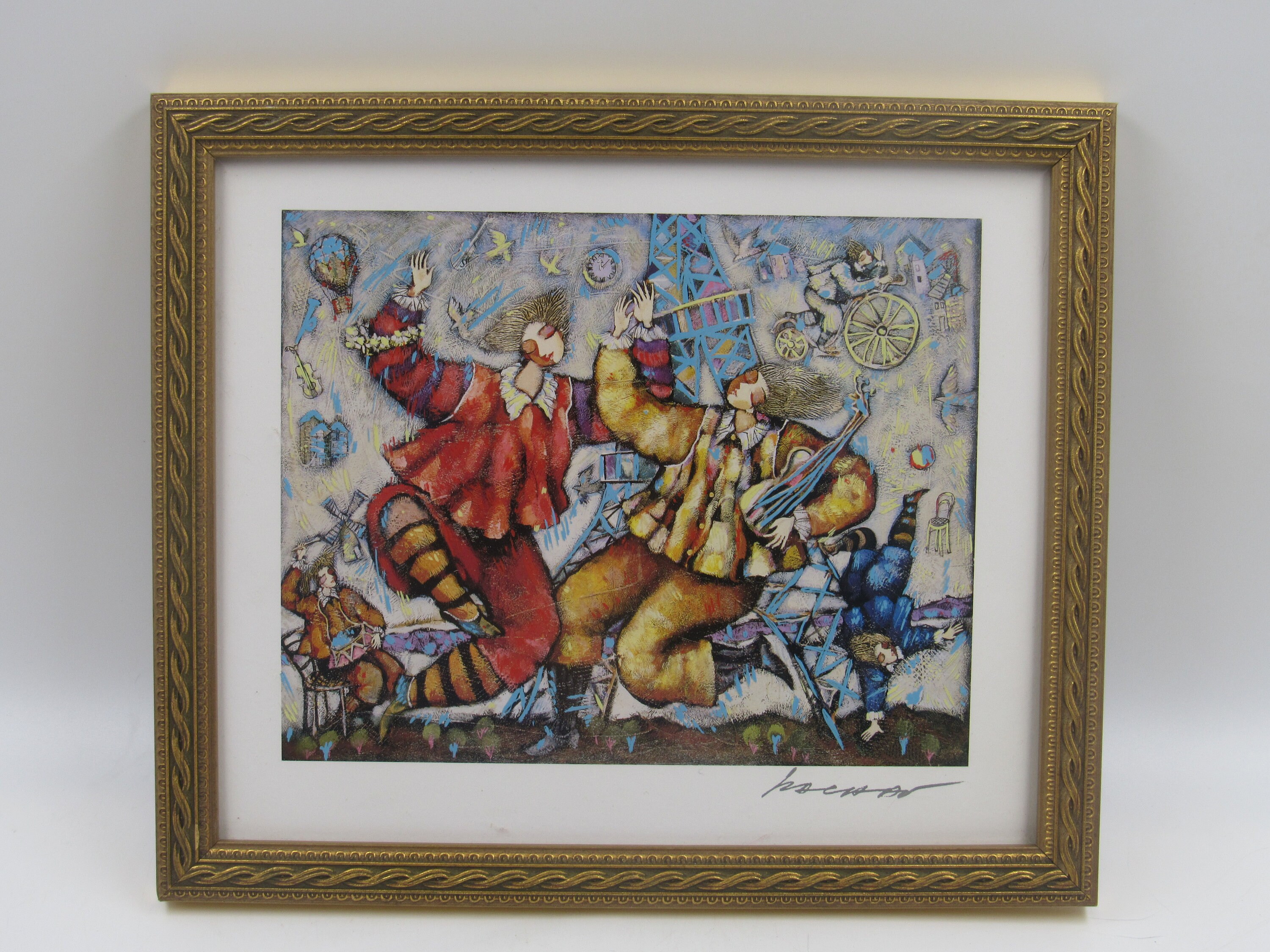 額装 リトグラフ マイケルパークス Michael Parkes Michael parkes