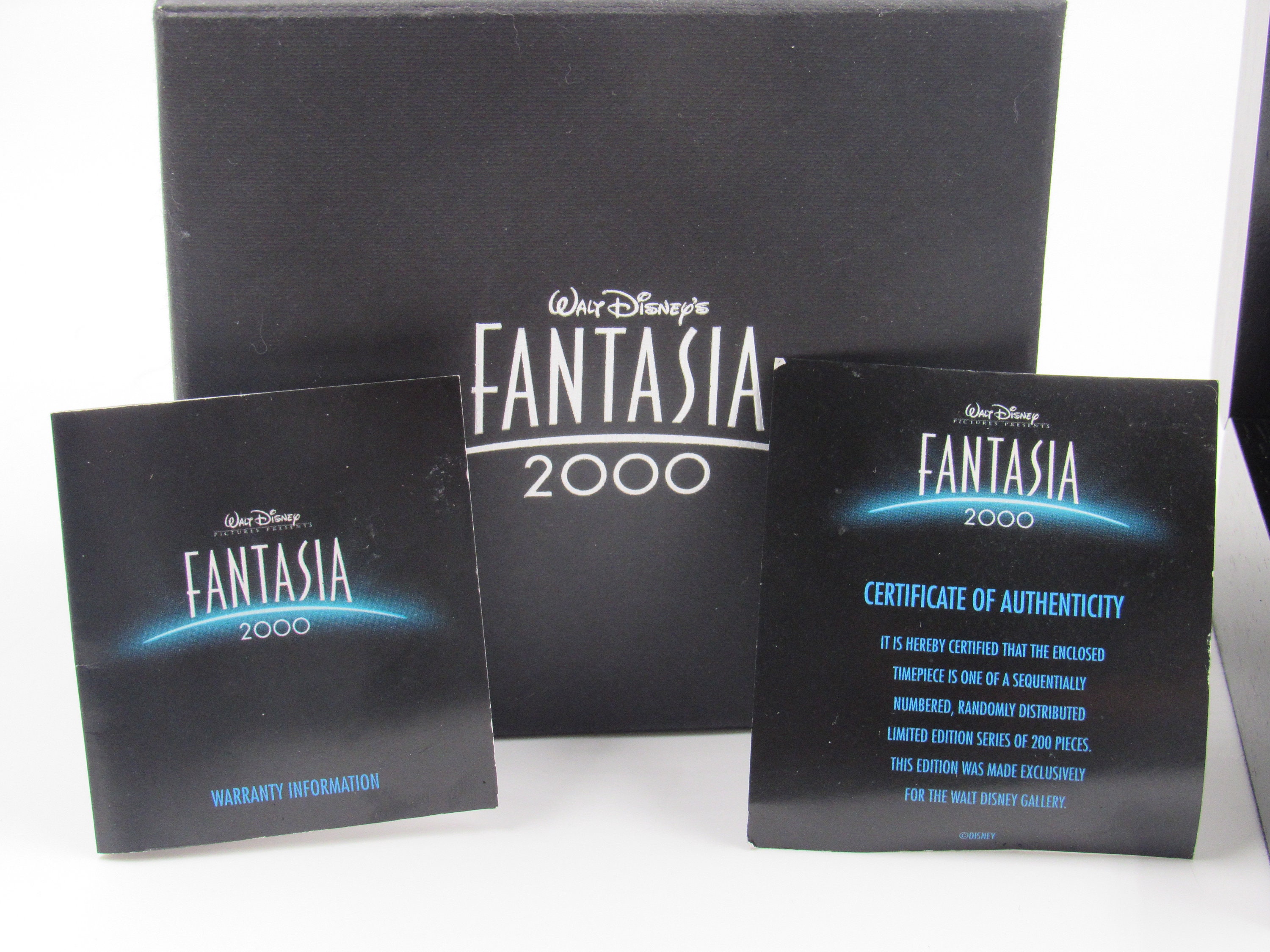Walt Disney Gallery Fantasia 2000 Stainless Steel Watch #161  display picture 2
