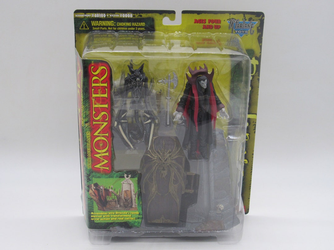 Todd Mcfarlane's Monster's Dracula Playset Series 1 - Etsy