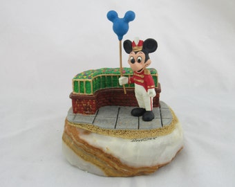 Disney Mickey-Mouse Ron Lee Holding Ballon LE Figur 1995 #139/750