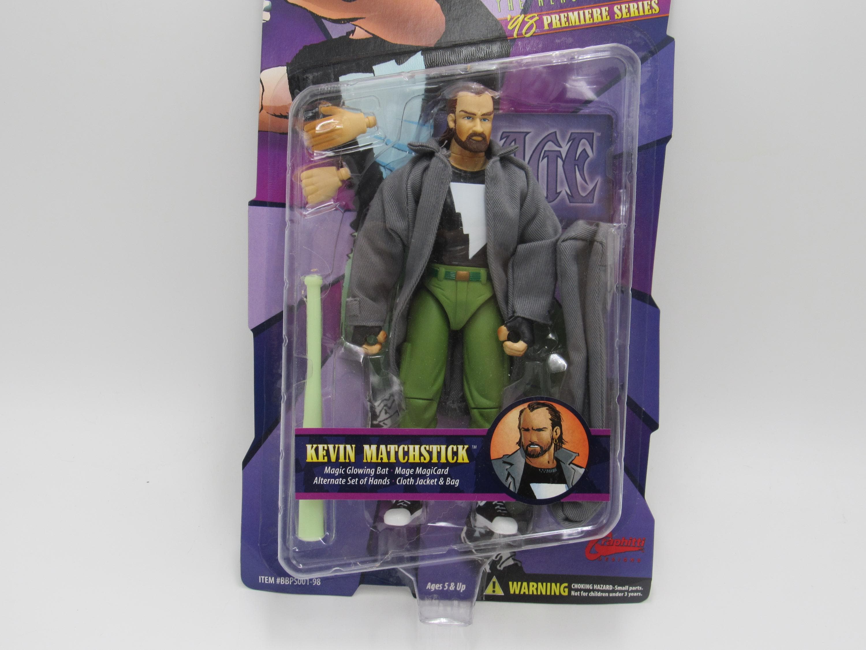 Matt Wagner's Mage Kevin Matchstick Action Figure Big Blast 1998